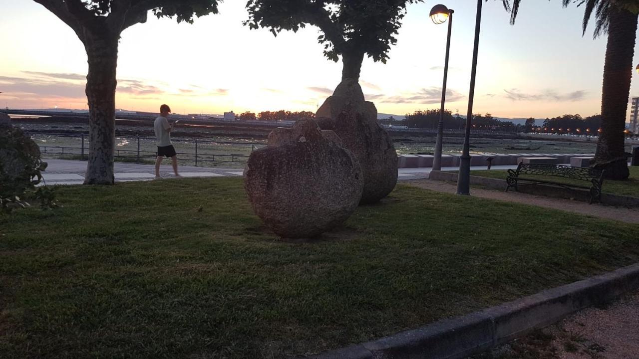 Apartamento A Chilena Cambados Bagian luar foto